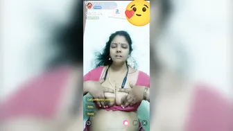 Tamil Married Woman Stripping On Tango Showing Everything Off