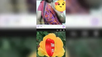 Tamil Married Woman Stripping On Tango Showing Everything Off