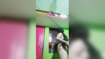 Indian Wifey With Huge Nipples Showing Off Her Big Tits