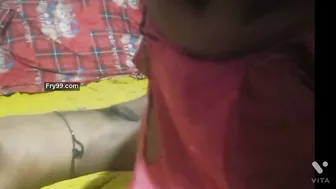 Desi Aunty Taking Thick Cock Deep In Her Tight Asshole