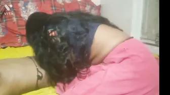 Desi Aunty Taking Thick Cock Deep In Her Tight Asshole