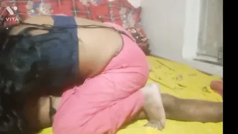 Desi Aunty Taking Thick Cock Deep In Her Tight Asshole