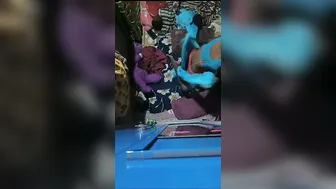 Wife In Blue Saree Riding Her Husbands Dick Like A Whore