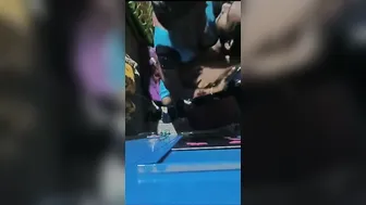 Wife In Blue Saree Riding Her Husbands Dick Like A Whore