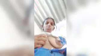 Slutty Telugu Milf Recording Herself Naked For Her Lover