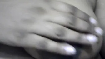 Bbw Aunty Playing With Her Massive Natural Tits Live On Webcam