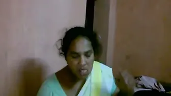 Curvy Telugu Aunty Undressing Showing Big Tits And Curves