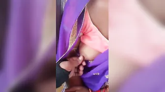 Groping Married Womans Big Tits Outdoors In Public Risky
