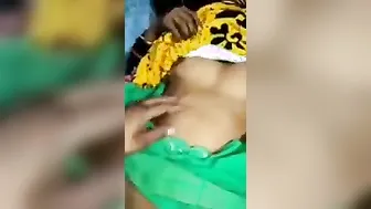 Hairy Pussy Aunty Taking Rough Pounding From Young Stud