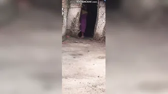 Secretly Recording Horny Aunty Bathing And Touching Herself