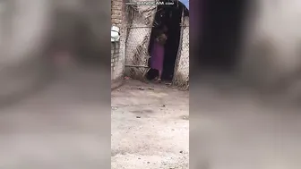 Secretly Recording Horny Aunty Bathing And Touching Herself