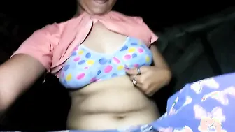 Desi Milf Licking And Sucking On Her Own Big Natural Tits