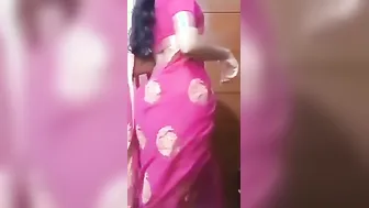 Horny Wife In Saree Fingering Her Pussy For Her Secret Lover