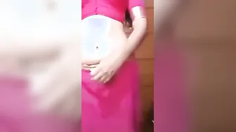 Horny Wife In Saree Fingering Her Pussy For Her Secret Lover