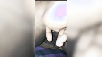 Fingering Her Pussy Hard Until She Leaks Everywhere Moaning