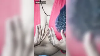 Married Indian Bhabhi Flashing Her Big Tits Before Fucking