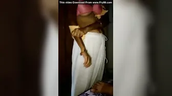 Horny Wife Dropping Her Saree And Swallowing His Whole Cock