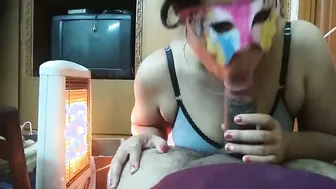 My Friends Aunty Stroking And Playing With My Hard College Dick