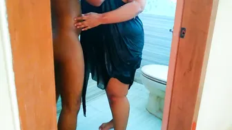 Muslim Neighbor Wife With Huge Tits Fucking Me In The Shower