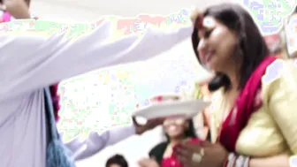 Nepali Aunty Flashing Massive Boobs And Sexy Navel Teasing