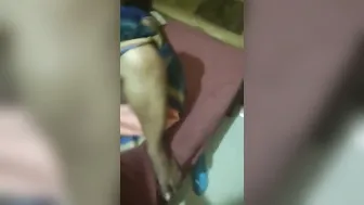 Mature Aunty Spreading Pussy Wide Open For Her Nephew