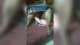 Mature Aunty Spreading Pussy Wide Open For Her Nephew