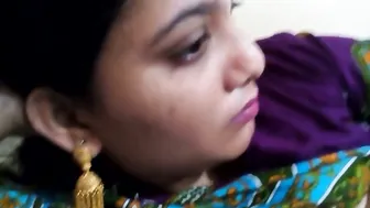 Squeezing And Sucking On Curvy Bhabhis Massive Juicy Tits