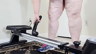 Indian Milf Working Out Showing Off Her Juicy Fat Ass