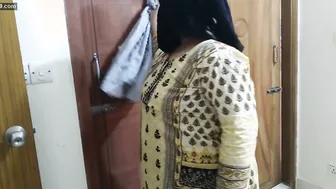 Punjabi Stepmom Getting Pounded By Stepson While Cleaning Up