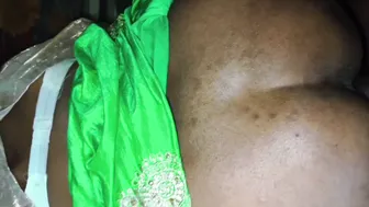 Green Saree Bhabhi Getting Fucked Doggy By Horny Neighbor