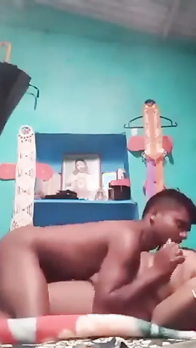 Horny Tamil Aunty Riding Young Guy's Cock Making Him Explode