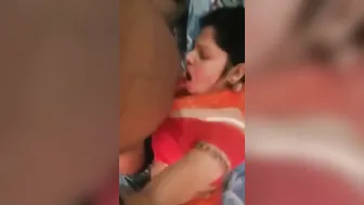 Aunty In Saree Sucking My Friend's Husband's Big Thick Cock