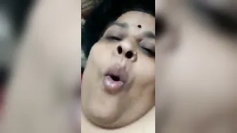 My Horny Aunty Letting Me Squeeze Her Massive Boobs Hard