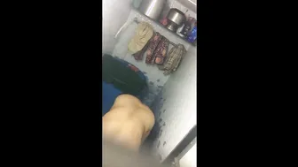 Desi Aunty Caught Showering Exposing Her Mature Wet Curves