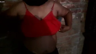 Naughty South Indian Milf Stripping And Teasing Solo