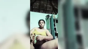 South Indian Aunty Masturbating With Cream Bottle Caught On Cam