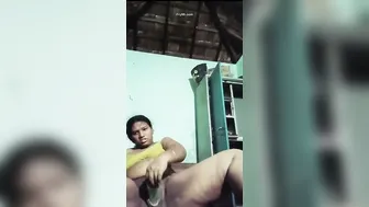 South Indian Aunty Masturbating With Cream Bottle Caught On Cam