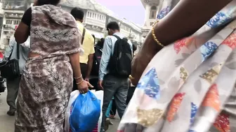 Sexy Milfs Flashing Tits And Ass At The Local Market Today