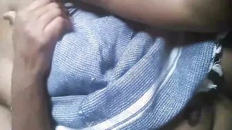 Horny Housewife Massaging Her Big Natural Boobs For Camera