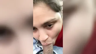 Married Woman Teasing Before Sucking His Big Dick So Good