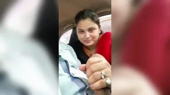 Married Woman Teasing Before Sucking His Big Dick So Good