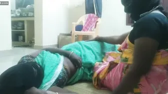 Indian Aunties Getting Naughty Together In Lesbian Action