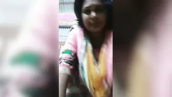 Married Desi Woman Spreading Wide And Showing Her Pussy
