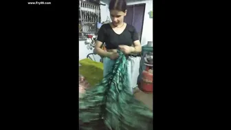 Horny Telugu Milf Stripping Her Clothes Teasing My Dick