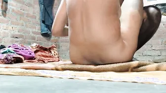Neighbor Aunty Getting Her Tight Holes Stretched And Filled