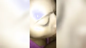 Thicc Mature Woman Giving Sloppy Wet Blowjob To Lucky Guy