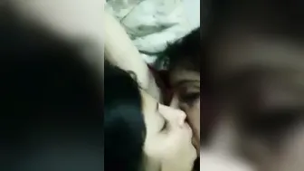 Desi Lesbian Milfs Licking Each Others Pussies Passionately