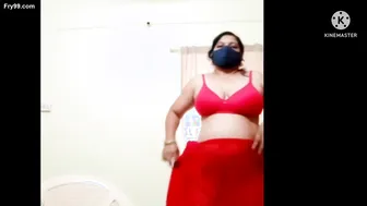 Desi Married Woman Stripping Naked And Showing Everything