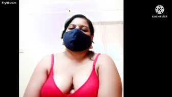 Desi Married Woman Stripping Naked And Showing Everything