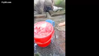 Bengali Village Aunty Showering Caught On Camera Naked